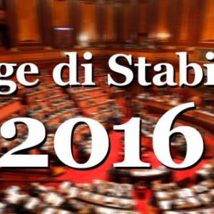 Legge di Stabilità 2016: le principali novità tributarie